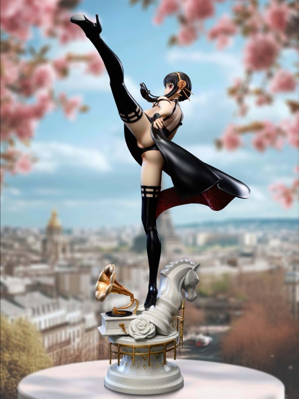 Xpic Studio Chun-Li vs Yor Forger Hot Sexy 1/4 Statue